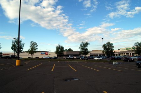 Ironwood Drive-In Theatre - Now A K-Mart (newer photo)